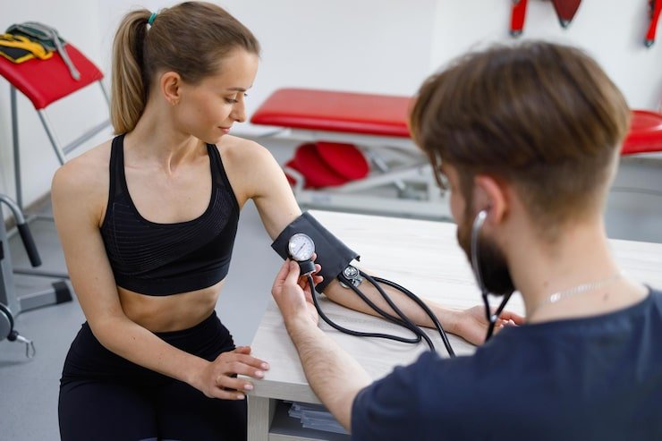 How long does pre workout increase blood pressure