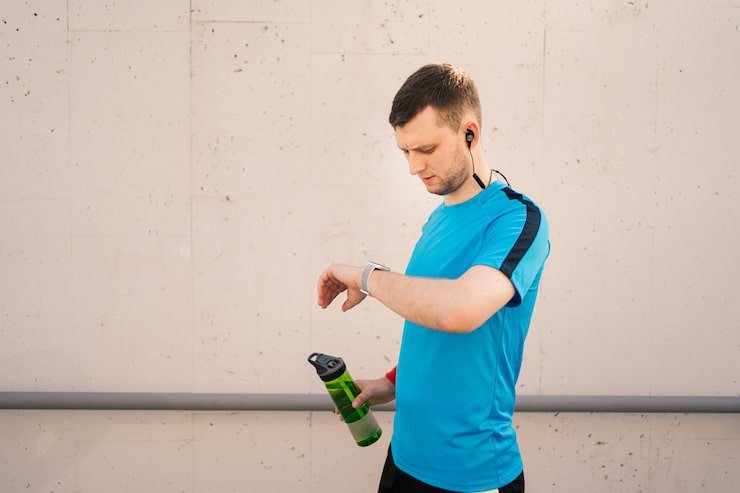 young man taking break fitness concept city 158595 5918