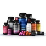 sweet nutrition supplements isolated white background 787273 21725